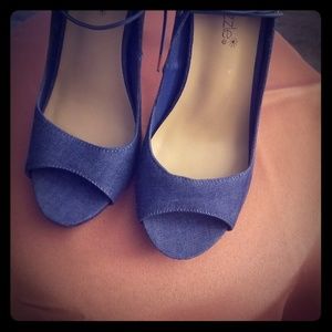 Blue Jean Style Heels
